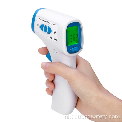 Contactloze infraroodthermometer voorhoofd